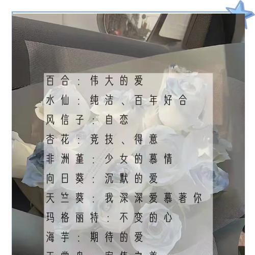 花语代表珍爱的花有哪些？它们各自象征着什么？