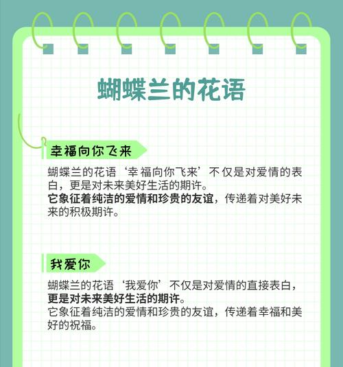 金蝴蝶兰代表什么？它的花语有何深意？